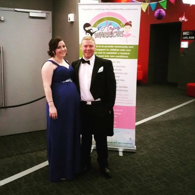 Ashley and Ben at the Hope Warriors Ball