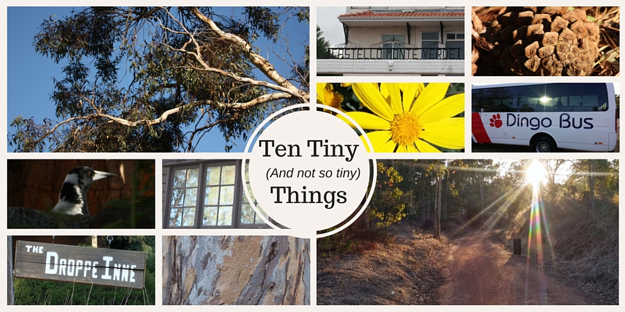Ten tiny (and not so tiny) things
